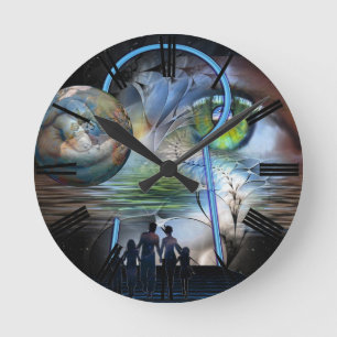 De realiteiten verschepen ronde klok