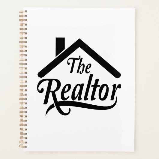 De realtor Real Rstate Agent Planner (Voorkant)
