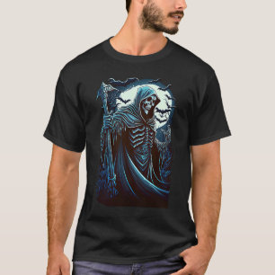 De Reaper Evil Undode Death Soul Collector T-shirt