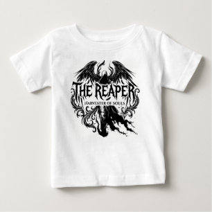 De Reaper gotische typografie & donkere engel kuns