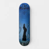 De Reaper in Blue Dd Brand Persoonlijk Skateboard (Voorkant)