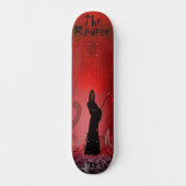 De Reaper in Red Dd Brand Skateboard (Voorkant)