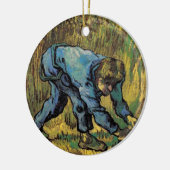 De Reaper met Sickle van Vincent van Gogh Keramisch Ornament (Links)