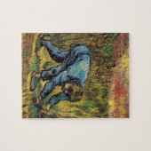 De Reaper met Sickle van Vincent van Gogh Legpuzzel (Horizontaal)