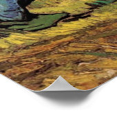 De Reaper met Sickle van Vincent van Gogh Poster (Hoek)