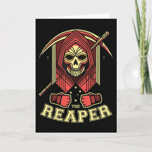 De Reaper Mma Bjj Kickboksen Boksen Cage Fighter Kaart