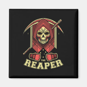 De Reaper Mma Bjj Kickboksen Boksen Cage Vechters Magneet