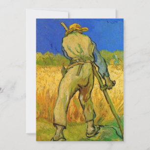 De Reaper (na Millet) van Vincent van Gogh