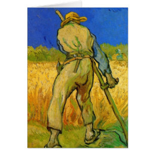 De Reaper (na Millet) van Vincent van Gogh
