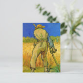 De Reaper (na Millet) van Vincent van Gogh Briefkaart (Staand voorkant)