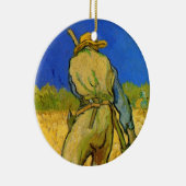 De Reaper (na Millet) van Vincent van Gogh Keramisch Ornament (Rechts)