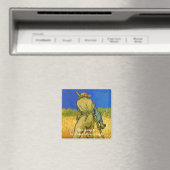 De Reaper (na Millet) van Vincent van Gogh Magneet (Insitu (Vaatwasser))