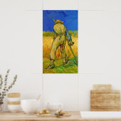 De Reaper (na Millet) van Vincent van Gogh Poster (Keuken)