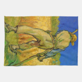 De Reaper (na Millet) van Vincent van Gogh Theedoek (Horizontaal)