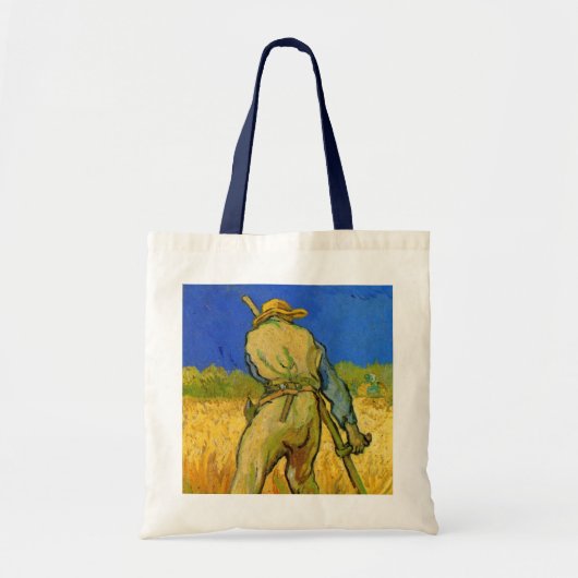 De Reaper (na Millet) van Vincent van Gogh Tote Bag (Voorkant)