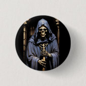 De Reaper ondersteunen Ronde Button 3,2 Cm (Voorkant)