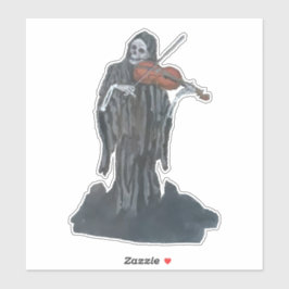 De Reaper speelt de viool Sticker