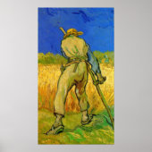 De Reaper van Vincent van Gogh Poster (Voorkant)