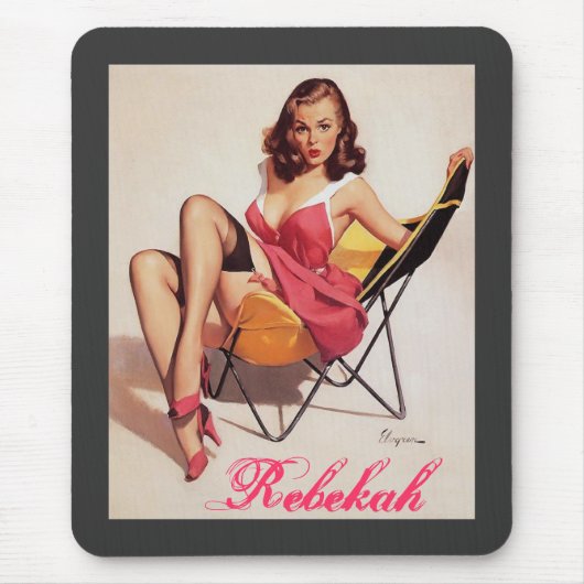 De Rebekah mousepad Muismat (Voorkant)