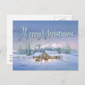 DE RECENTE AANKOMST VAN DE AVOND DOOR SHARON BRIEFKAART (Voorkant / Achterkant)