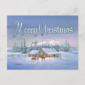 DE RECENTE AANKOMST VAN DE AVOND DOOR SHARON BRIEFKAART (Voorkant)