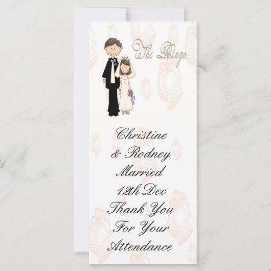 De receptie bruiloft (Voorkant)