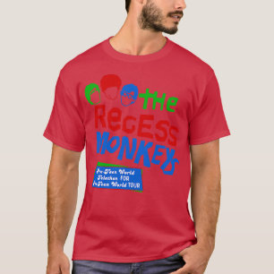 De reces apen t-shirt