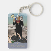 De rechofant sleutelhanger (achterkant)