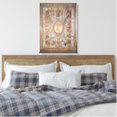De rechtbank van Celsius Canvas Afdruk (Insitu (Slaapkamer))