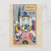 De rechtbank van de sultan briefkaart (Voorkant)