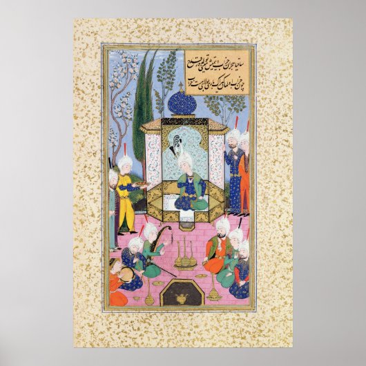 De rechtbank van de sultan poster (Voorkant)