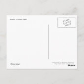 De rechtbank van het Briefkaart van Lions (Achterkant)