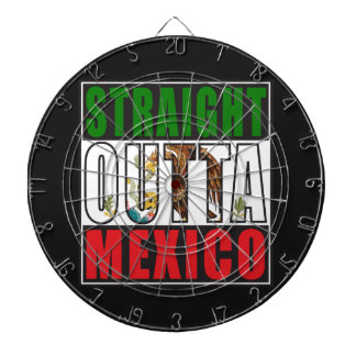 De rechte Vlag van Outta Mexico Dartbord