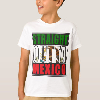 De rechte Vlag van Outta Mexico T-shirt