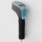 De rechten van de mens golfheadcover (Schuin)