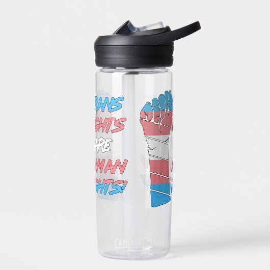 De rechten van de mens waterfles (Links)