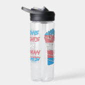 De rechten van de mens waterfles (Rechts)