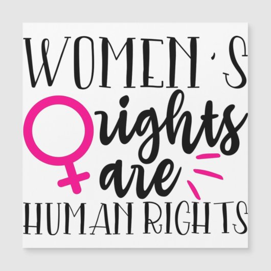 De rechten van de vrouw zijn mensenrechten (Voorkant)