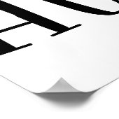 De rechten van de vrouw zijn mensenrechten poster (Hoek)