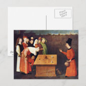 De rechter briefkaart (Voorkant / Achterkant)