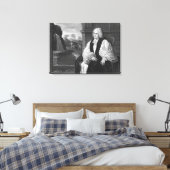 De rechter dominee George Berkeley Canvas Afdruk (Insitu (Slaapkamer))