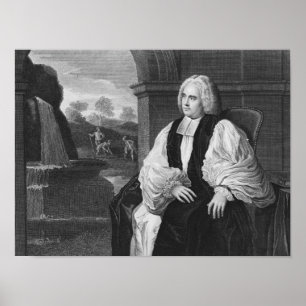 De rechter dominee George Berkeley Poster