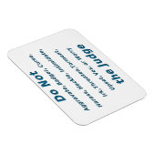 De rechter niet irriteren magneet (Rechterzijde)