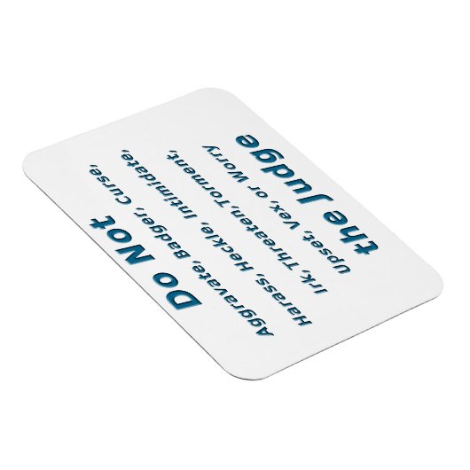 De rechter niet irriteren magneet (Rechterzijde)