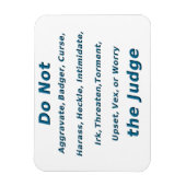 De rechter niet irriteren magneet (Verticaal)