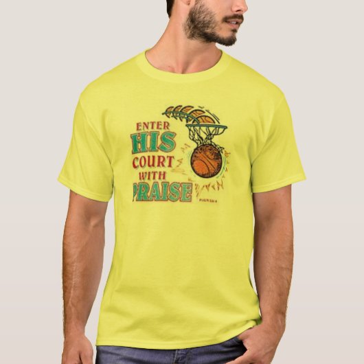 de rechter te openen met lof t-shirt (Voorkant)