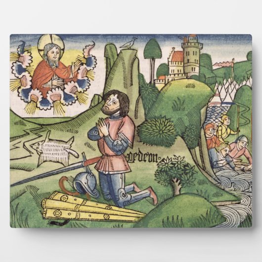 De rechters 6 36 Gideon geven de gril uit de " Fotoplaat (Voorkant)