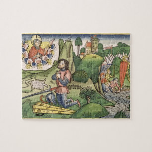 De rechters 6 36 Gideon geven de gril uit de " Legpuzzel