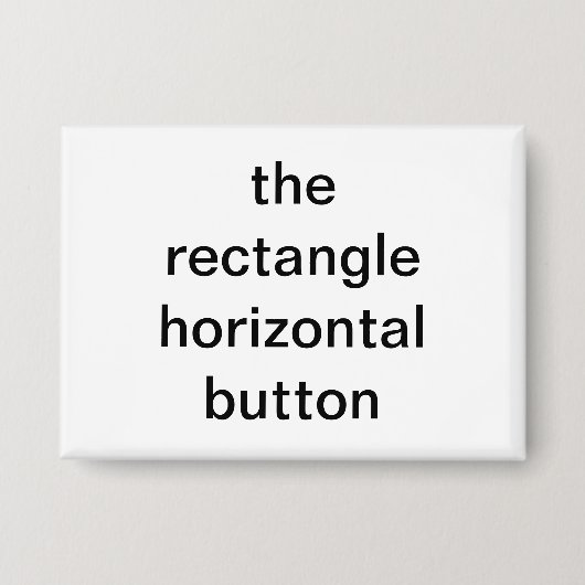 de rechthoekige horizontale knop button (Voorkant)