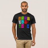De rechthoekige kooi 3 t-shirt (Voorkant volledig)